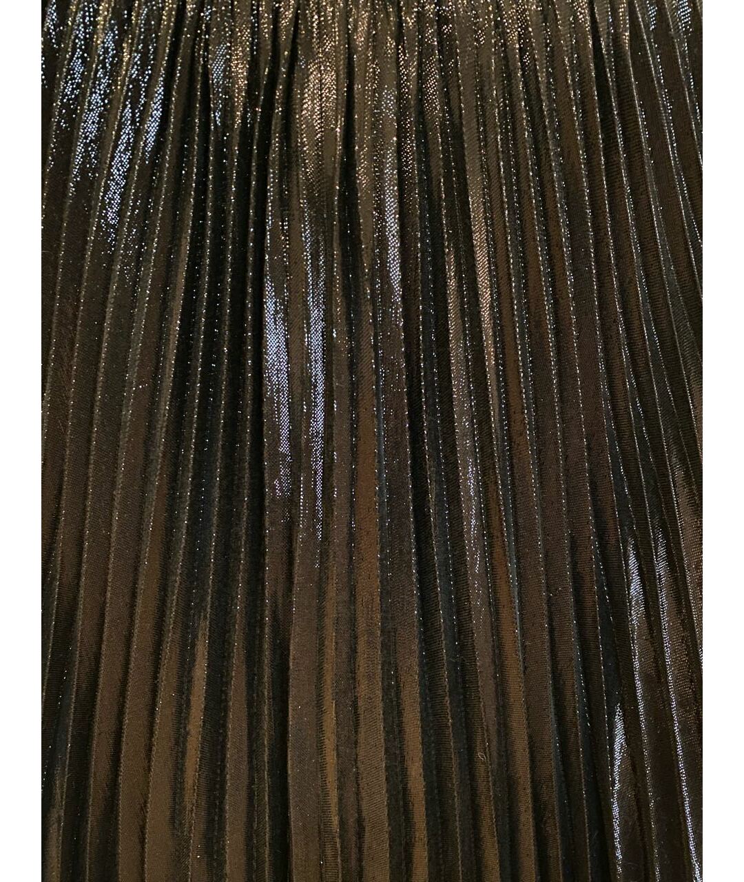 DIANE VON FURSTENBERG Черная полиэстеровая юбка миди, фото 4