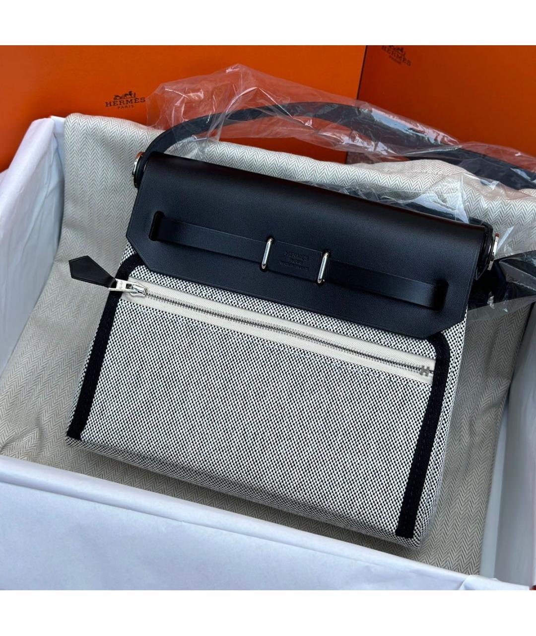 HERMES Черная сумка через плечо, фото 2