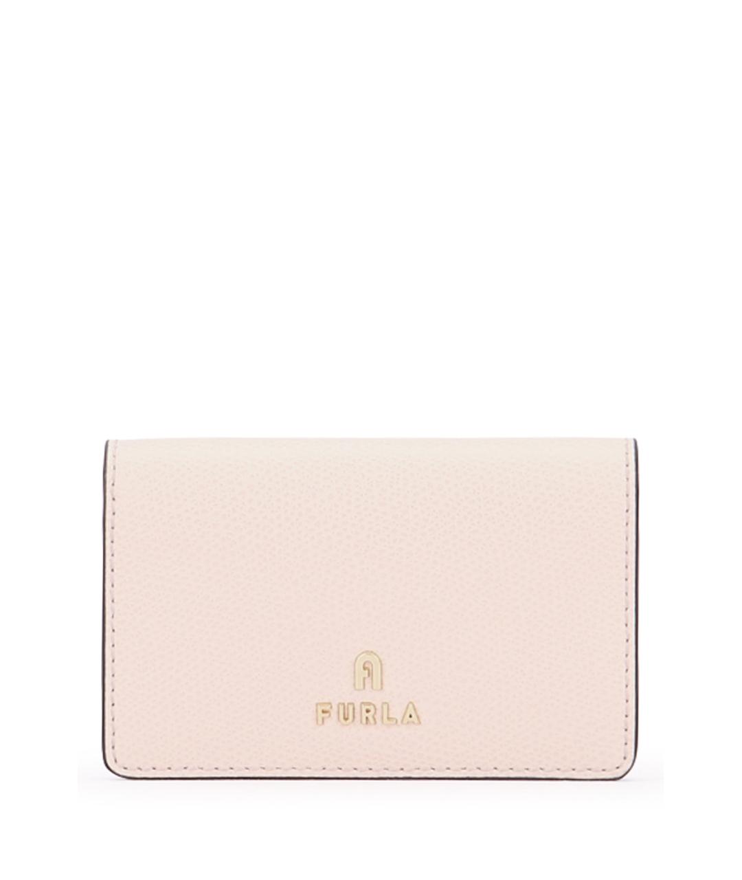 FURLA Розовый кожаный кошелек, фото 1