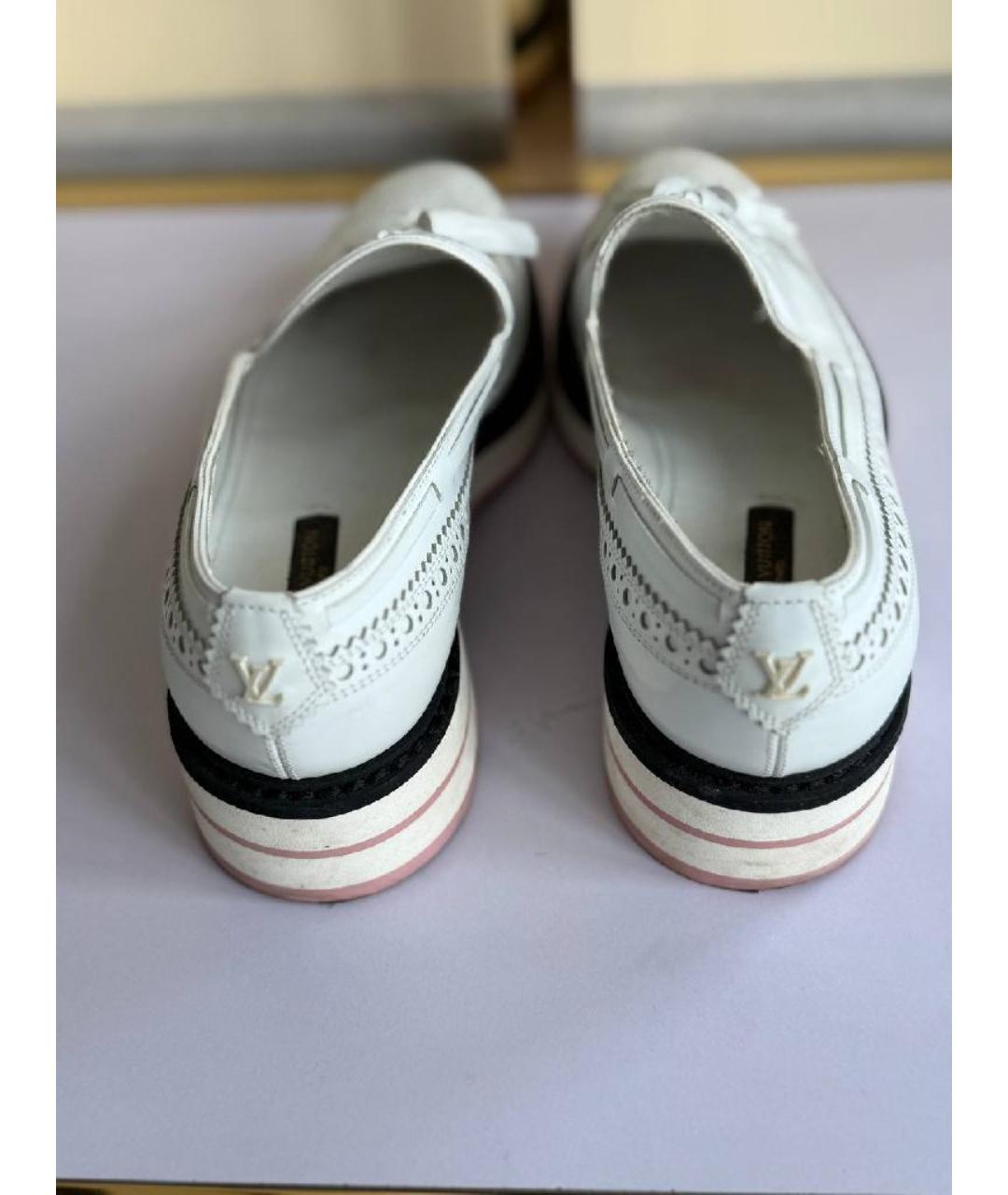 LOUIS VUITTON Белые лоферы, фото 2