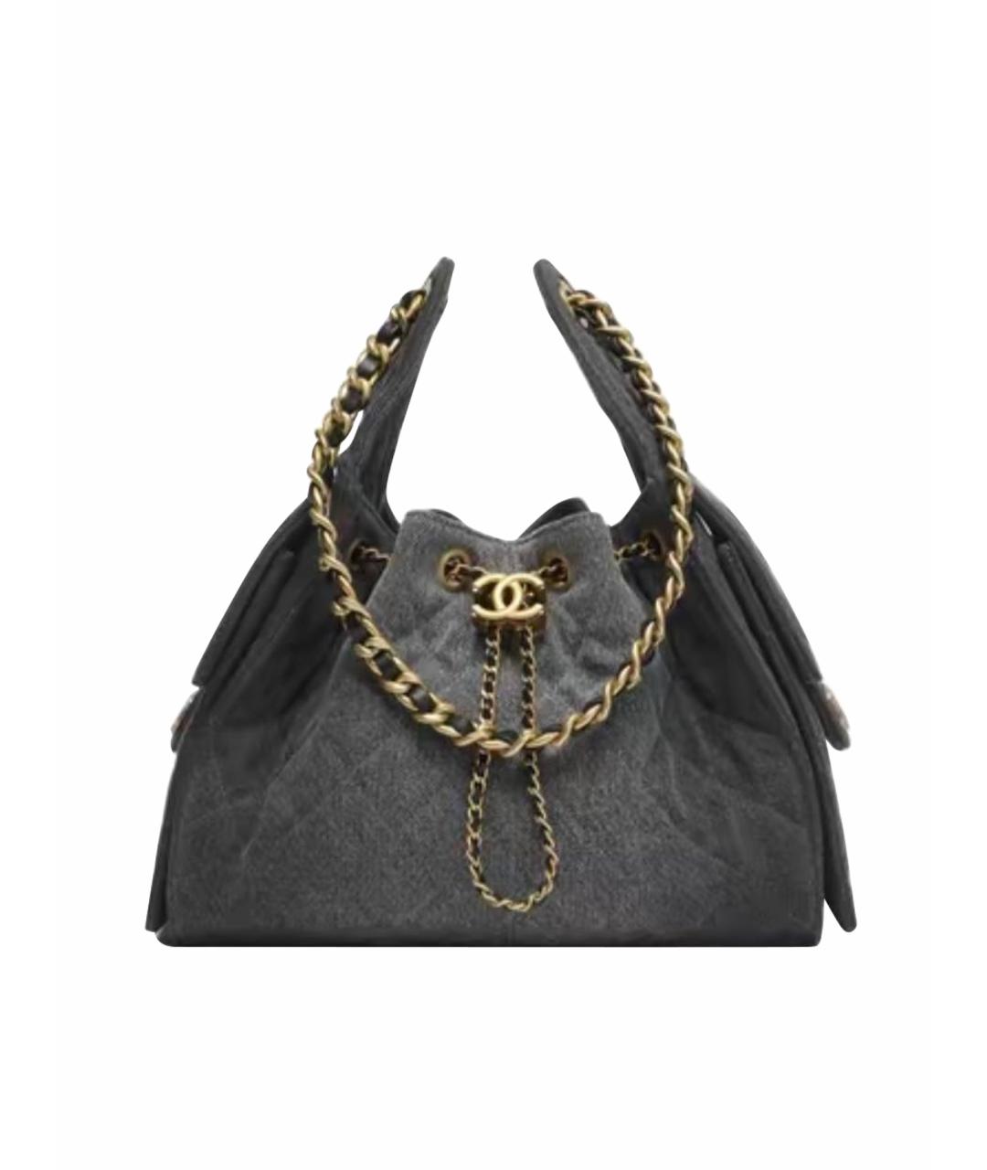 CHANEL Деним сумка тоут, фото 1