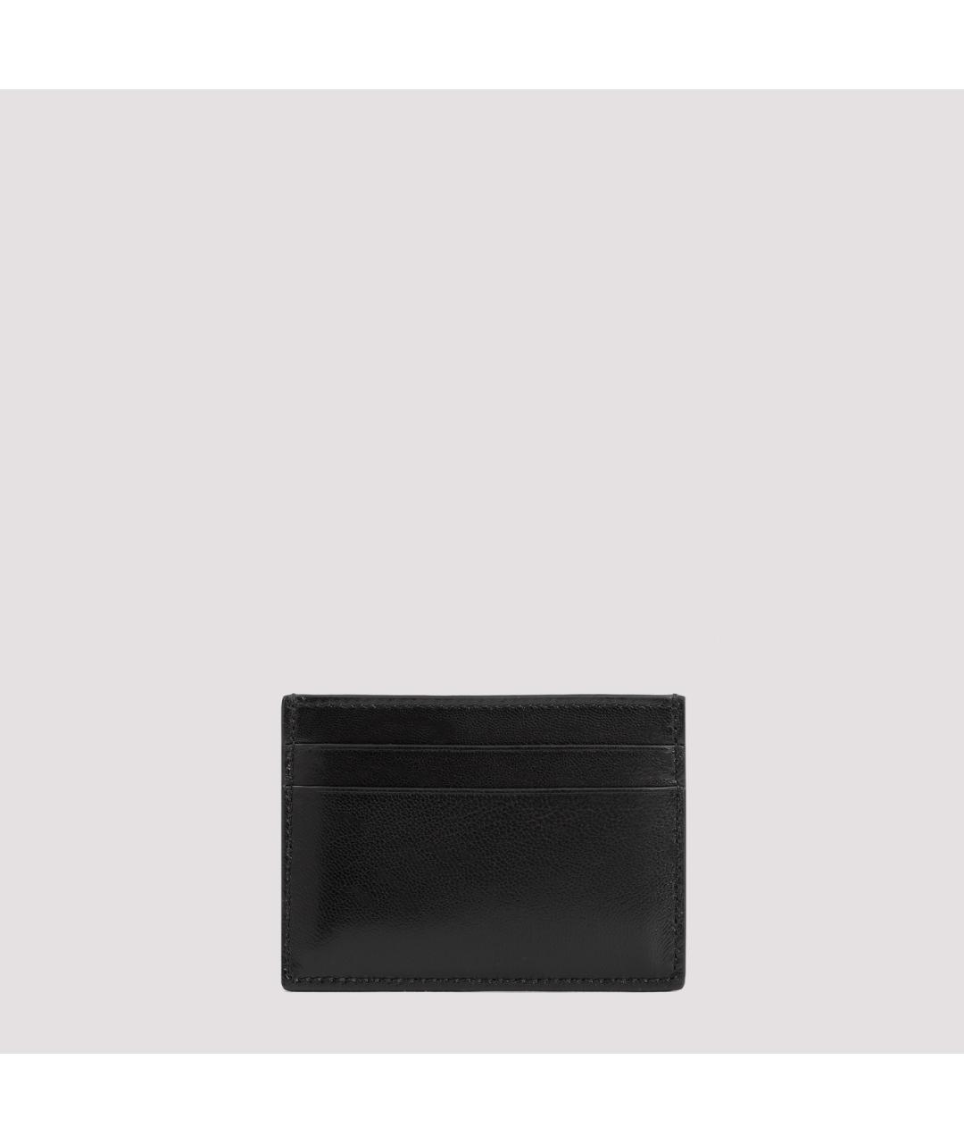 LOEWE Черный кожаный кардхолдер, фото 2
