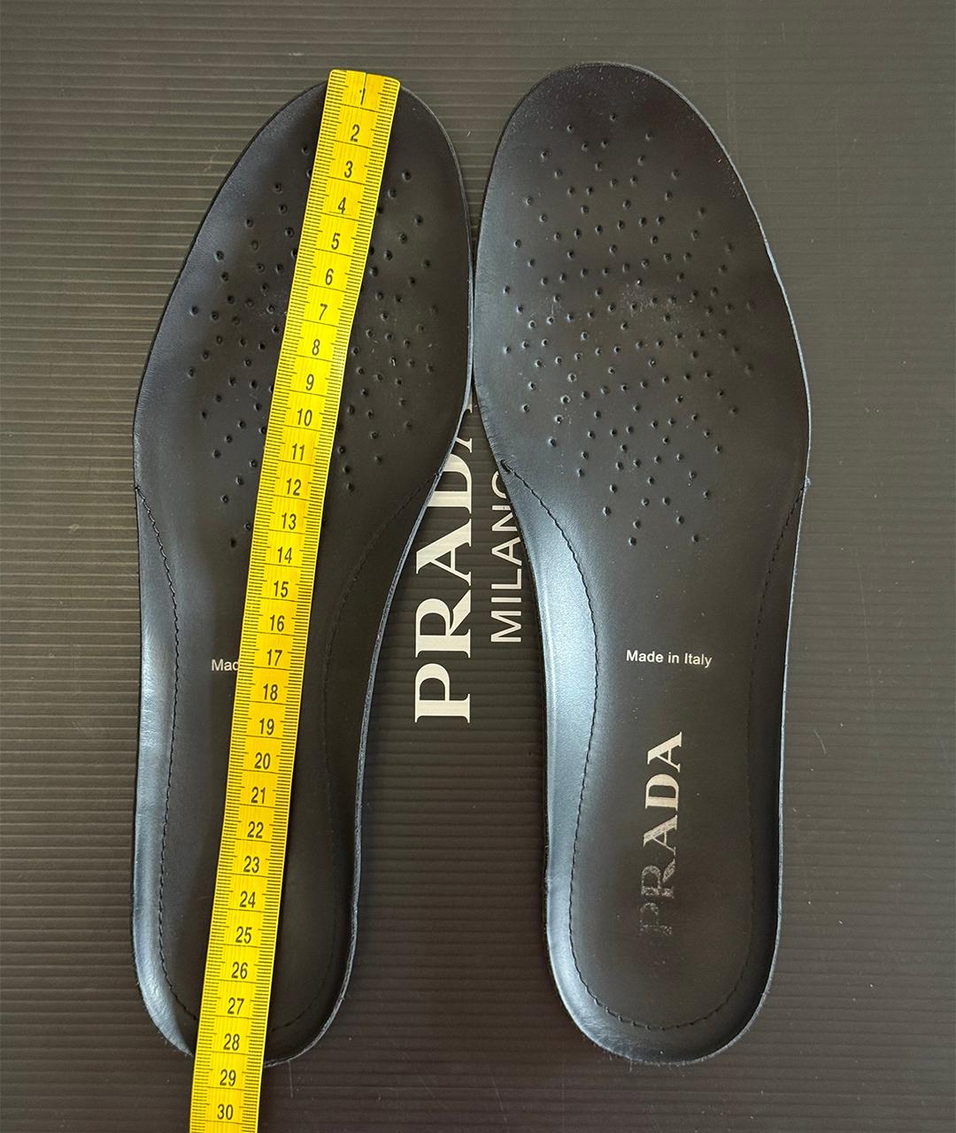 PRADA Черные кеды, фото 8