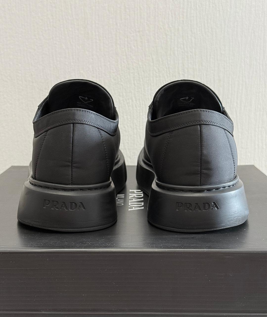 PRADA Черные кеды, фото 6