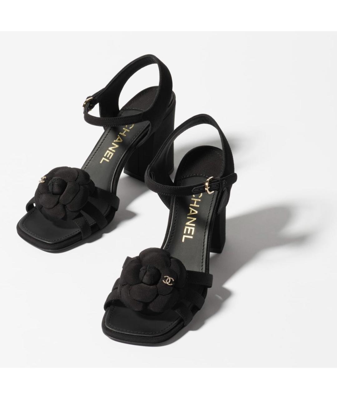 CHANEL Черные туфли, фото 4