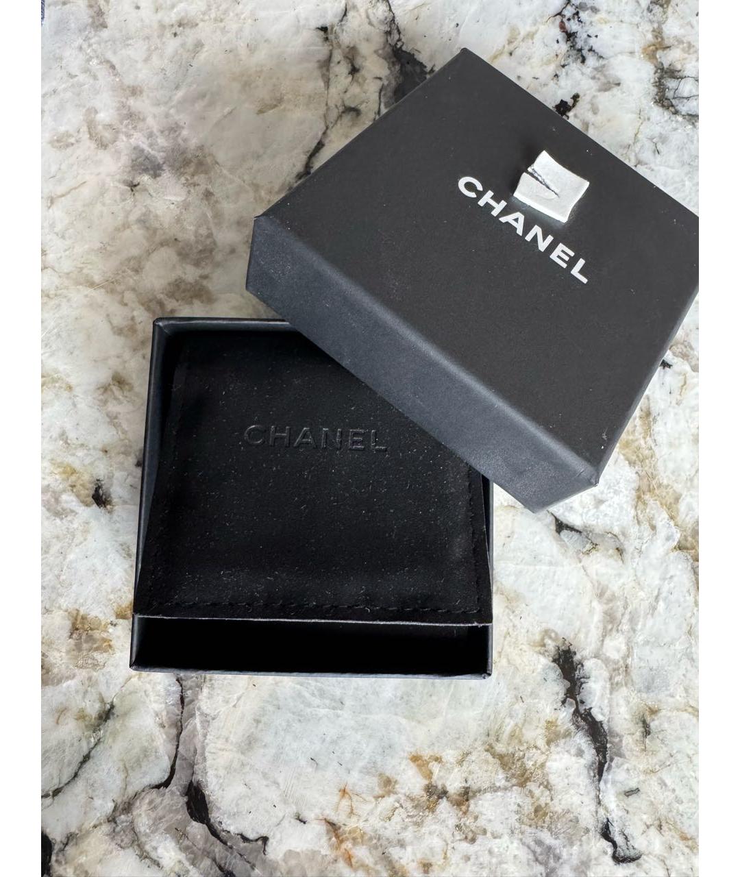 CHANEL Серебряные серьги, фото 4