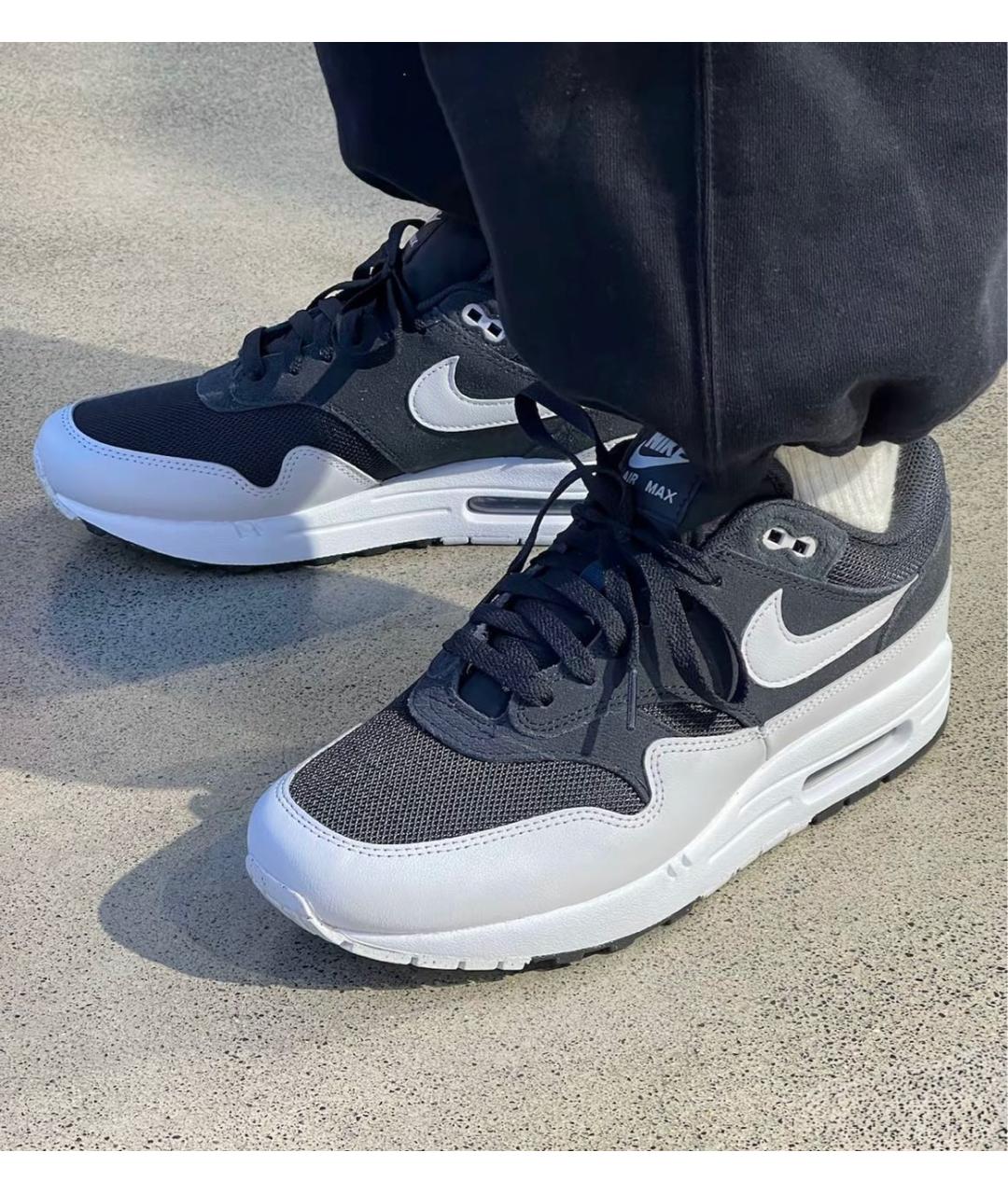 NIKE Черные замшевые низкие кроссовки / кеды, фото 5