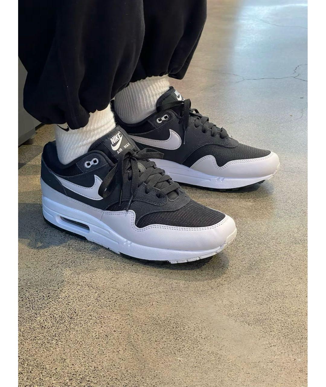 NIKE Черные замшевые низкие кроссовки / кеды, фото 7