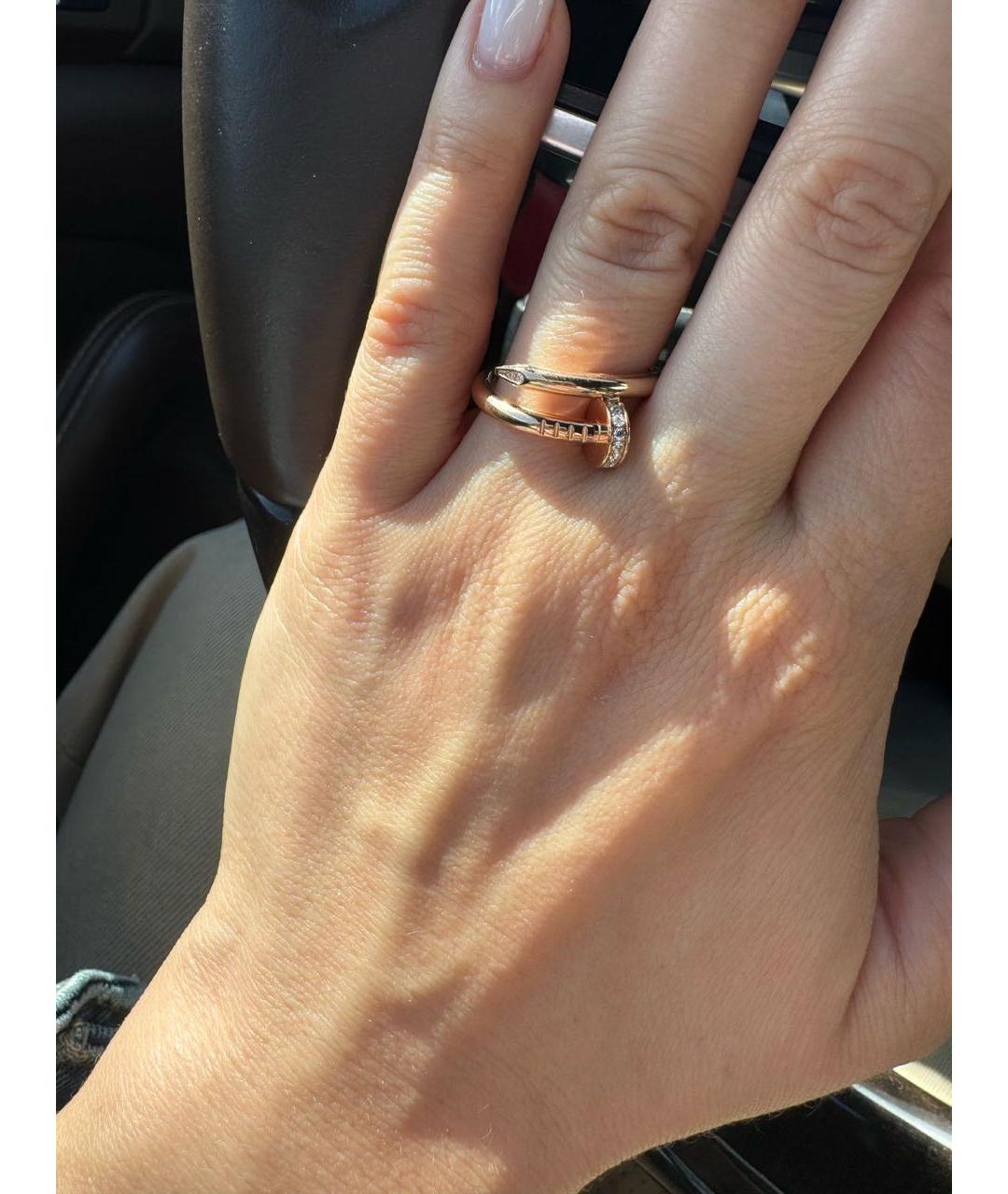 CARTIER Золотое кольцо из розового золота, фото 4