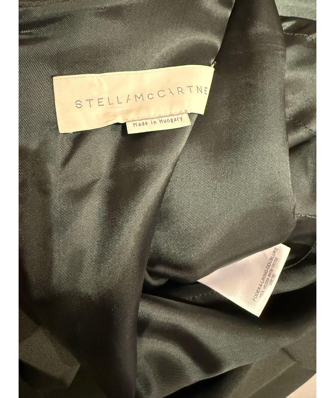 STELLA MCCARTNEY Зеленые вискозное повседневное платье, фото 4