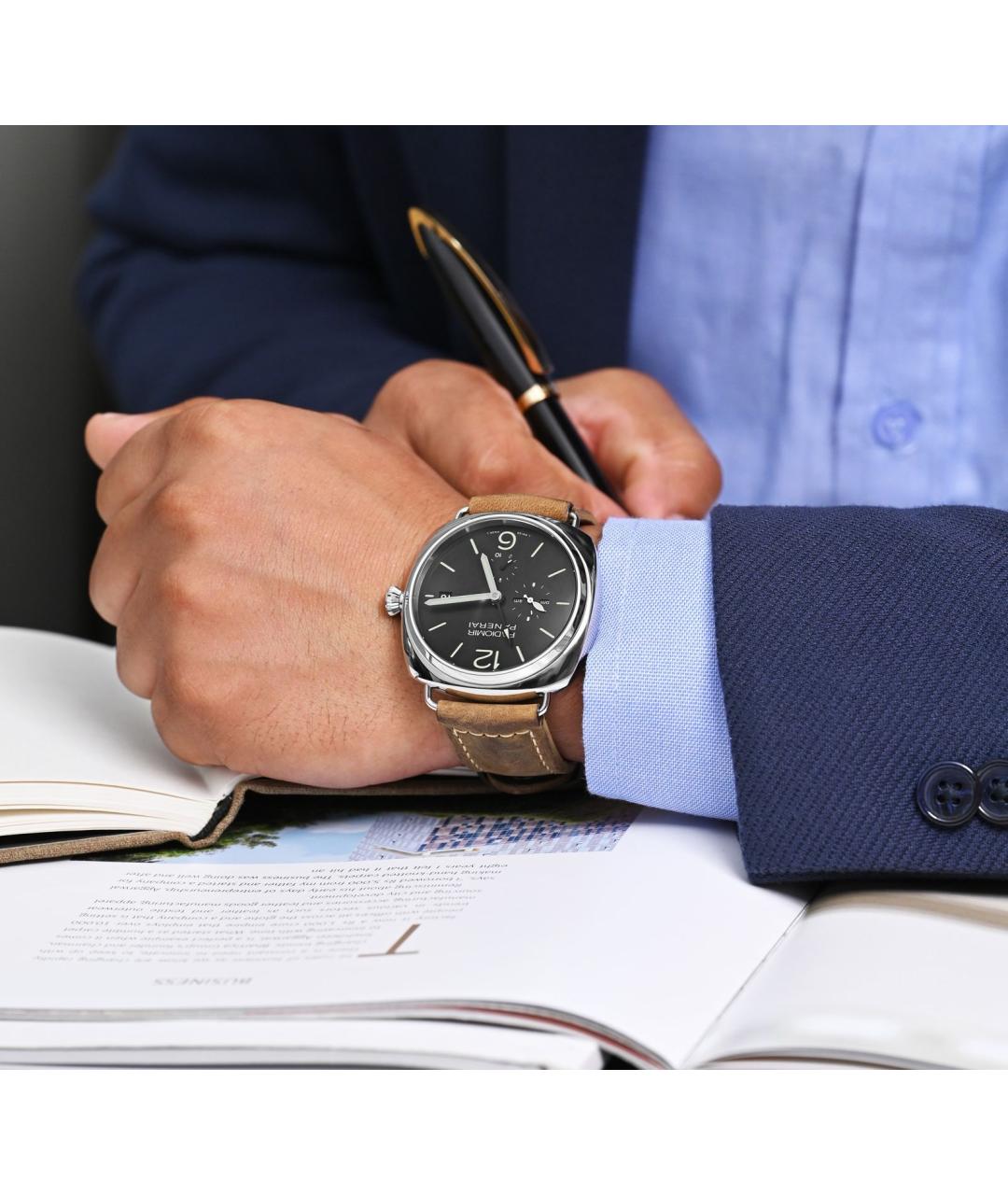 PANERAI Черные часы, фото 3