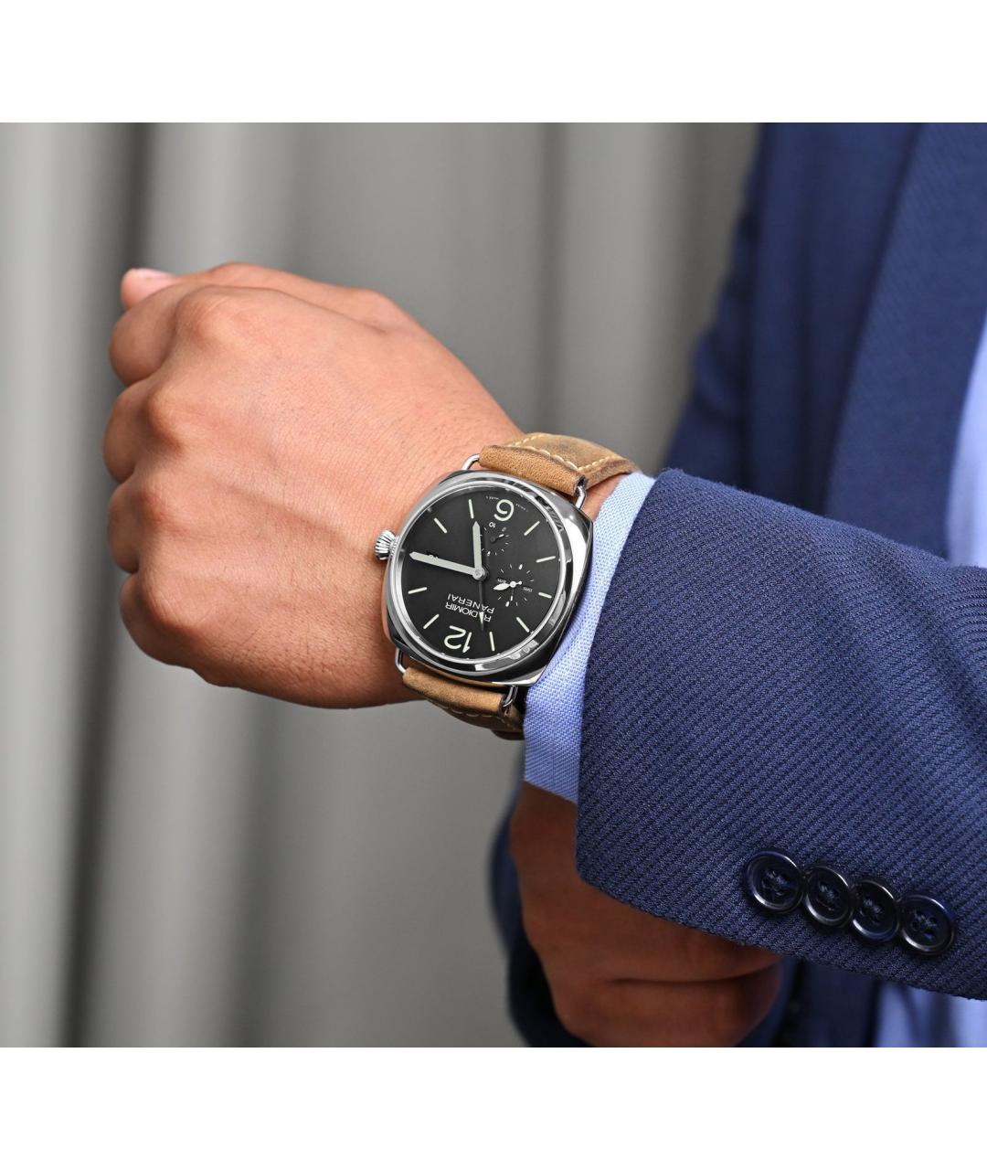 PANERAI Черные часы, фото 2