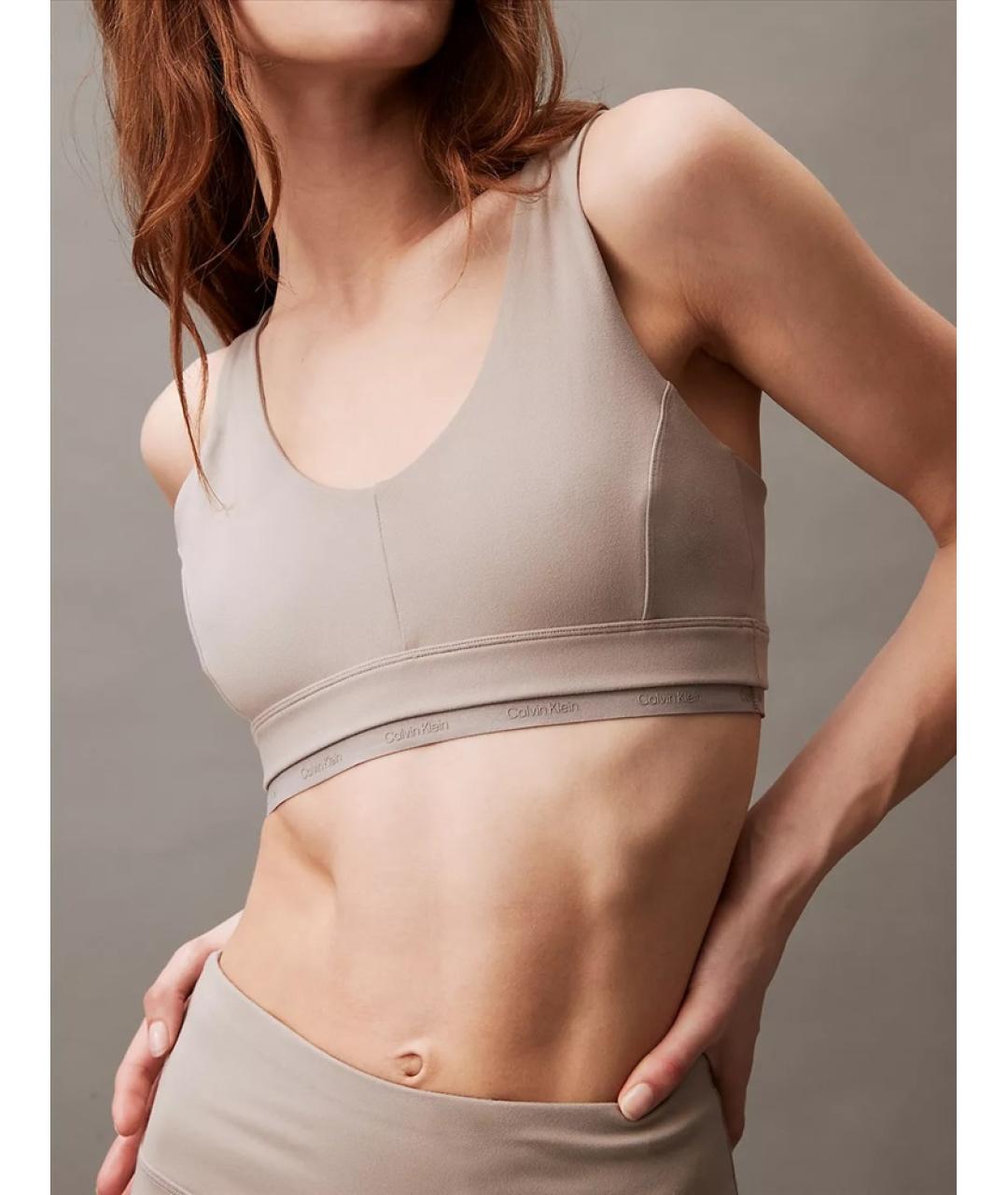 CALVIN KLEIN Бежевый полиэстеровый спортивные костюмы, фото 8
