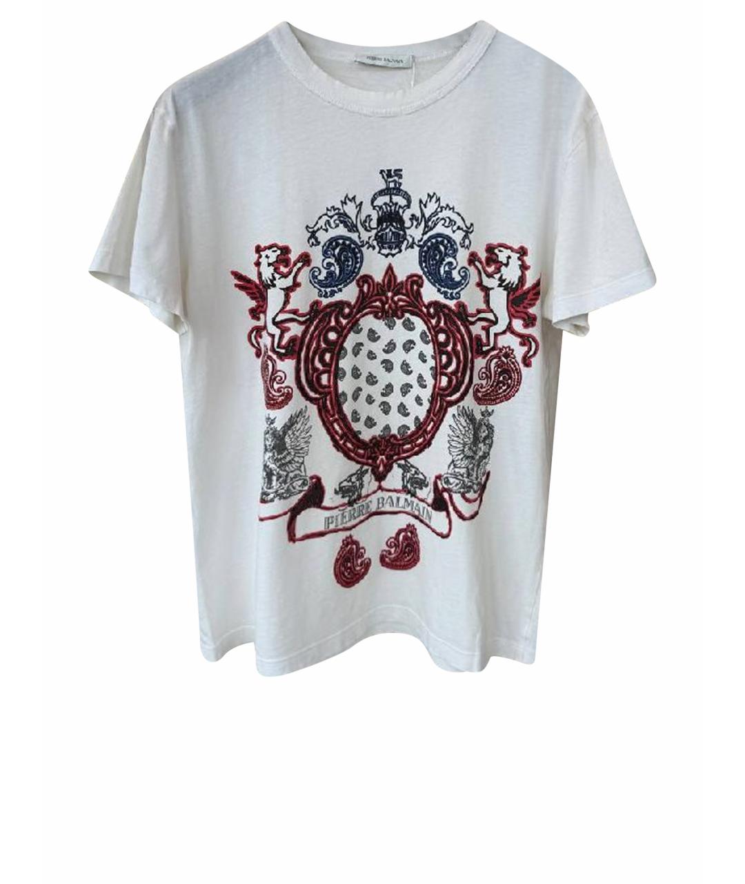 PIERRE BALMAIN Белая футболка, фото 1