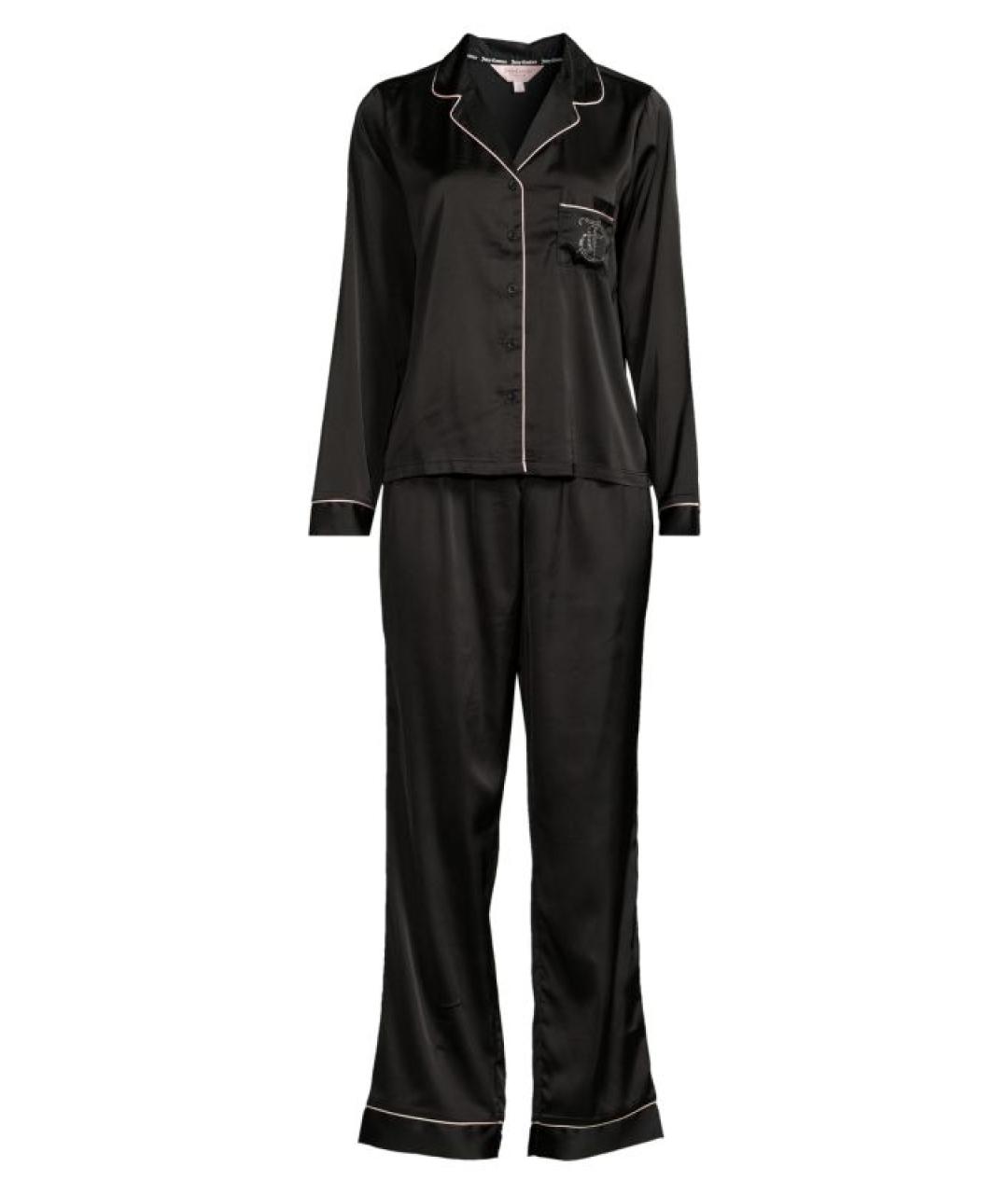 JUICY COUTURE Черная полиэстеровая пижама, фото 1