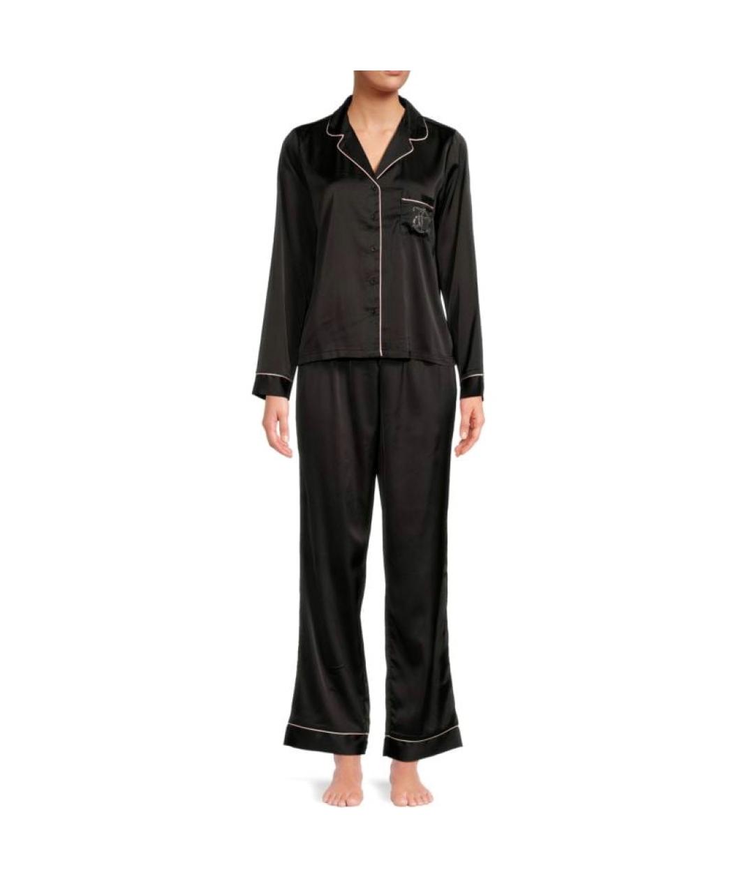 JUICY COUTURE Черная полиэстеровая пижама, фото 3