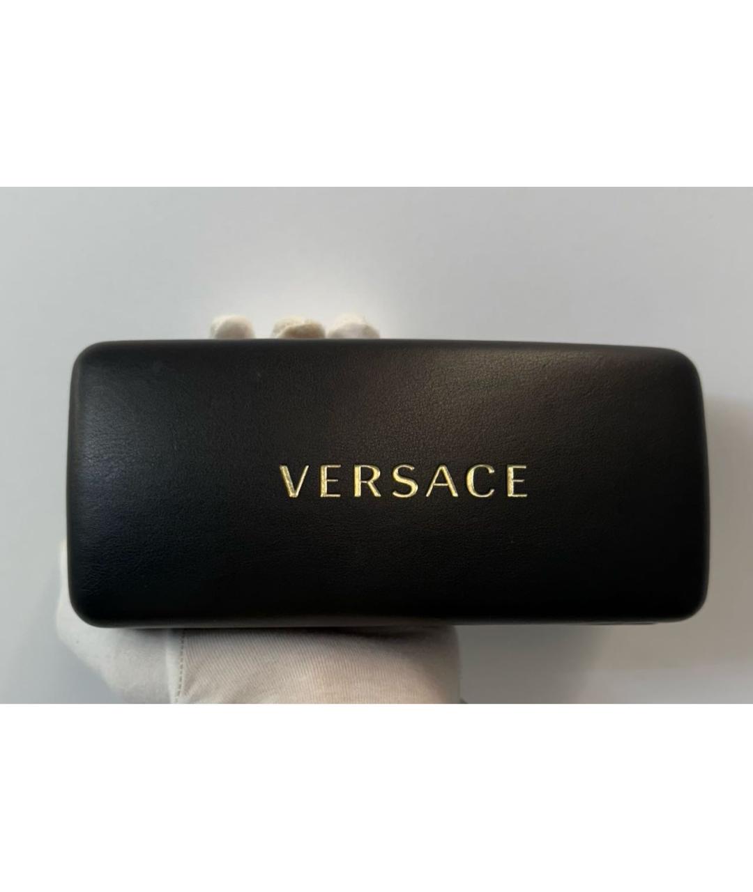 VERSACE Красные пластиковые солнцезащитные очки, фото 4