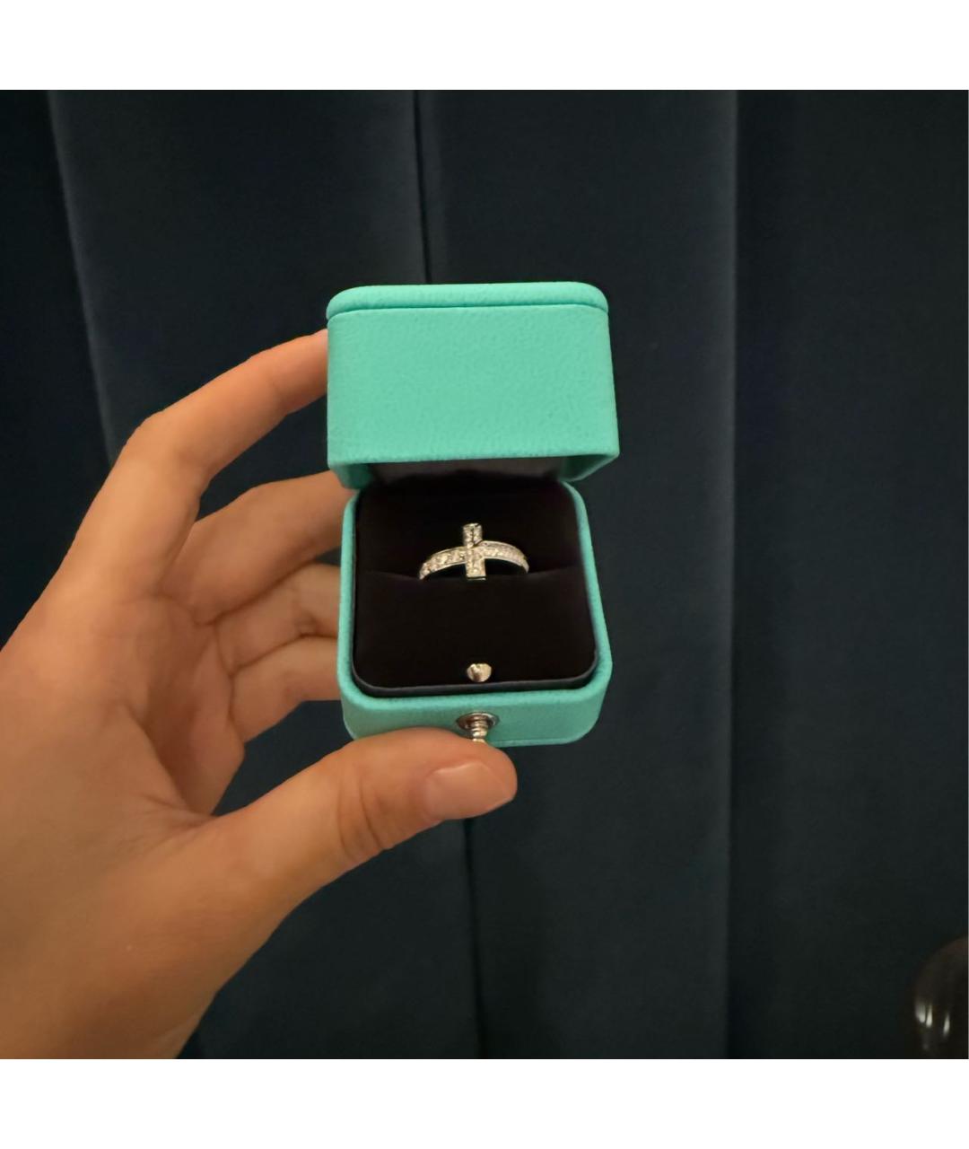 TIFFANY&CO Белое кольцо из белого золота, фото 3