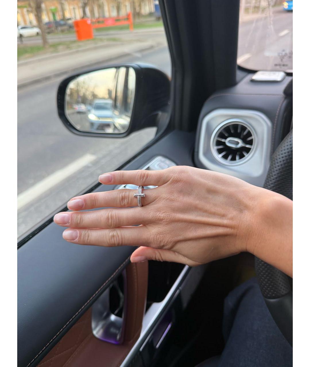 TIFFANY&CO Белое кольцо из белого золота, фото 2