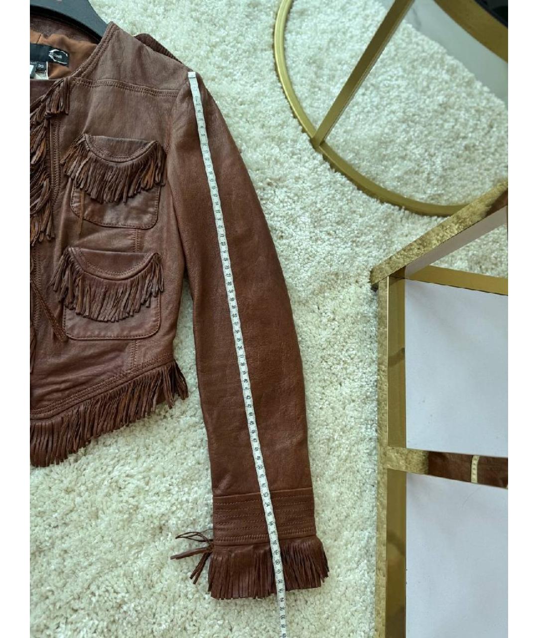 JUST CAVALLI Коричневая куртка, фото 6