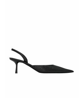 SAINT LAURENT Лодочки на низком каблуке