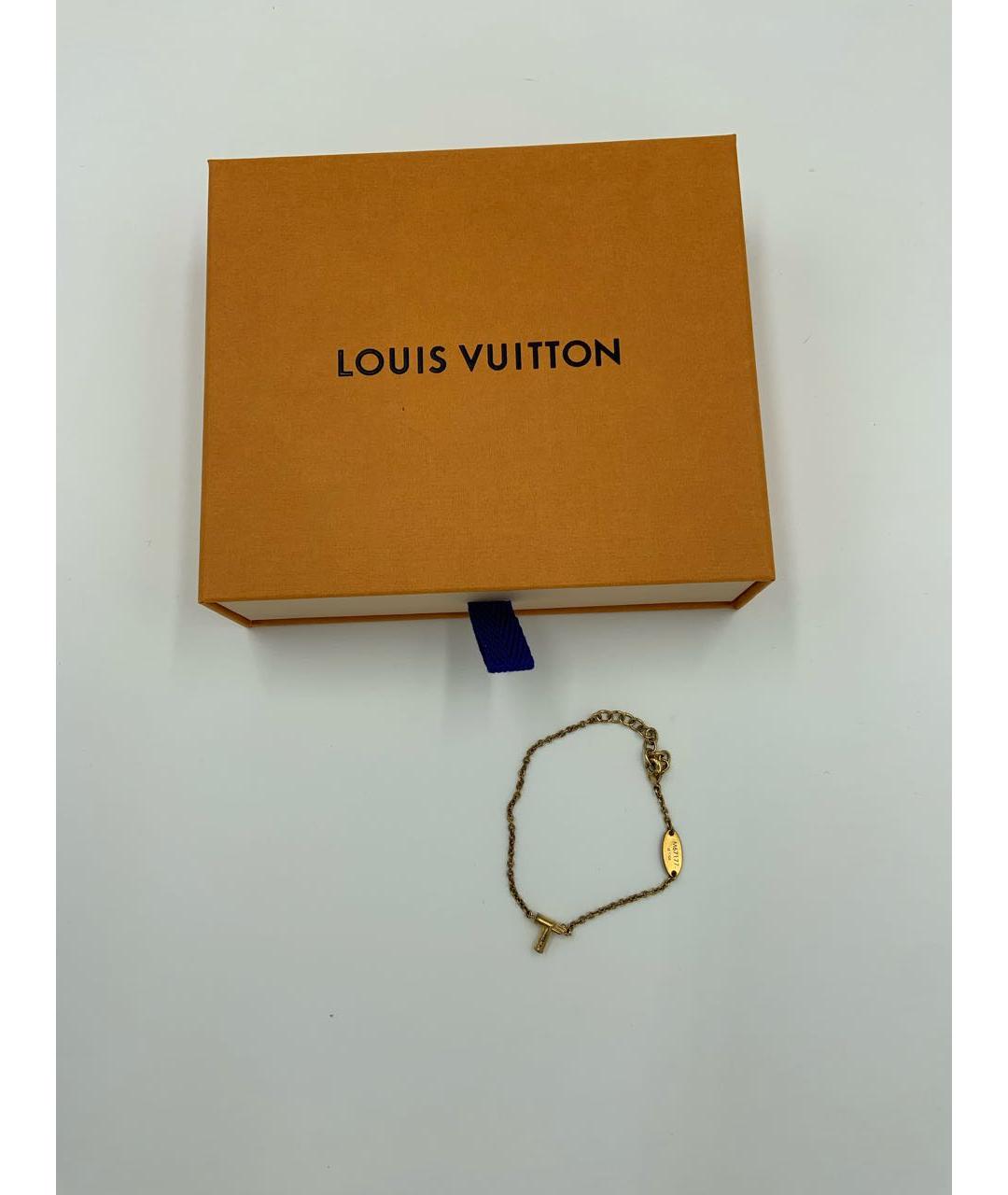 LOUIS VUITTON Золотой браслет, фото 4