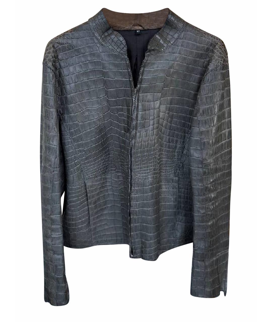 EMPORIO ARMANI Кожаная куртка, фото 1