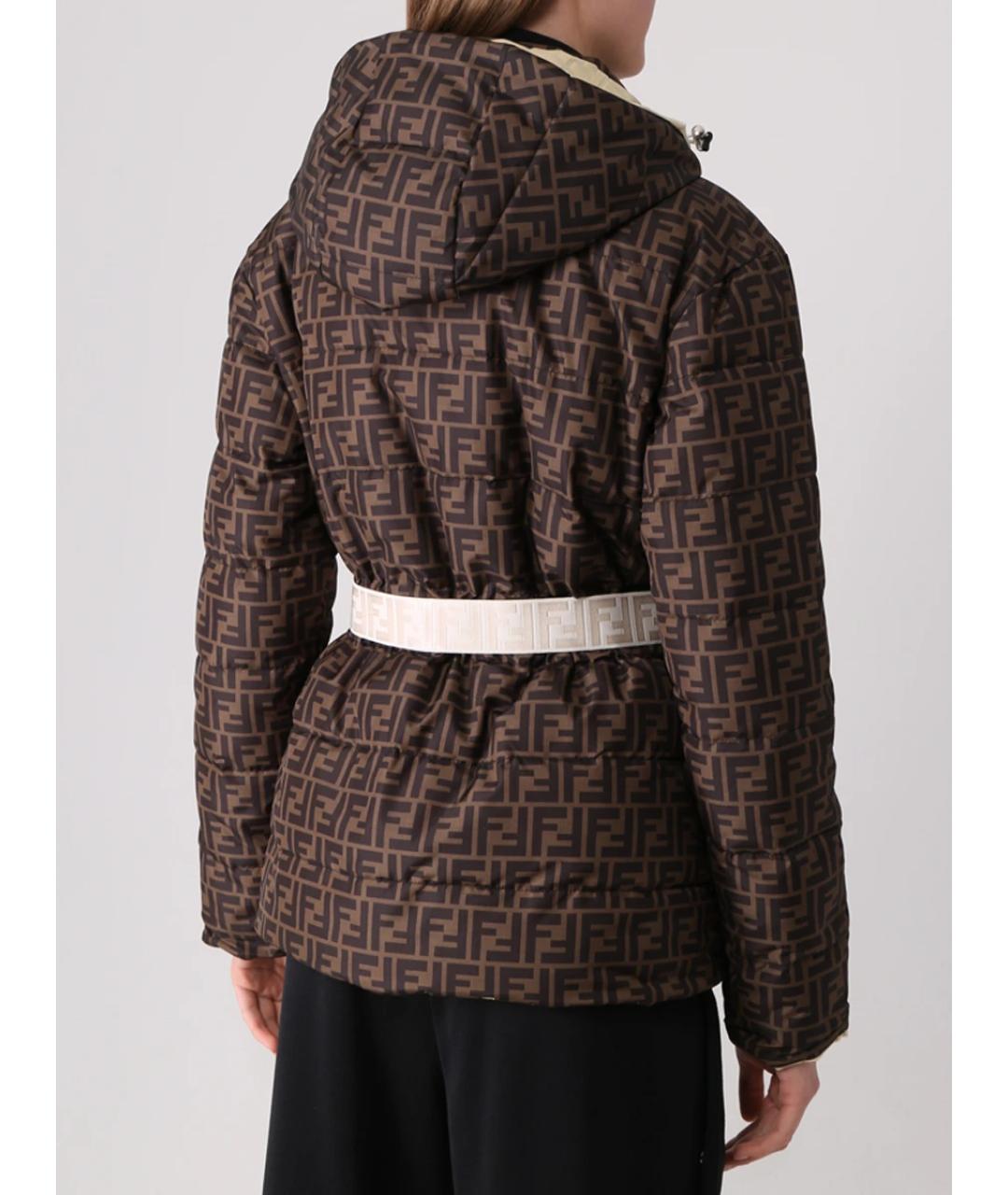 FENDI Коричневая куртка, фото 3