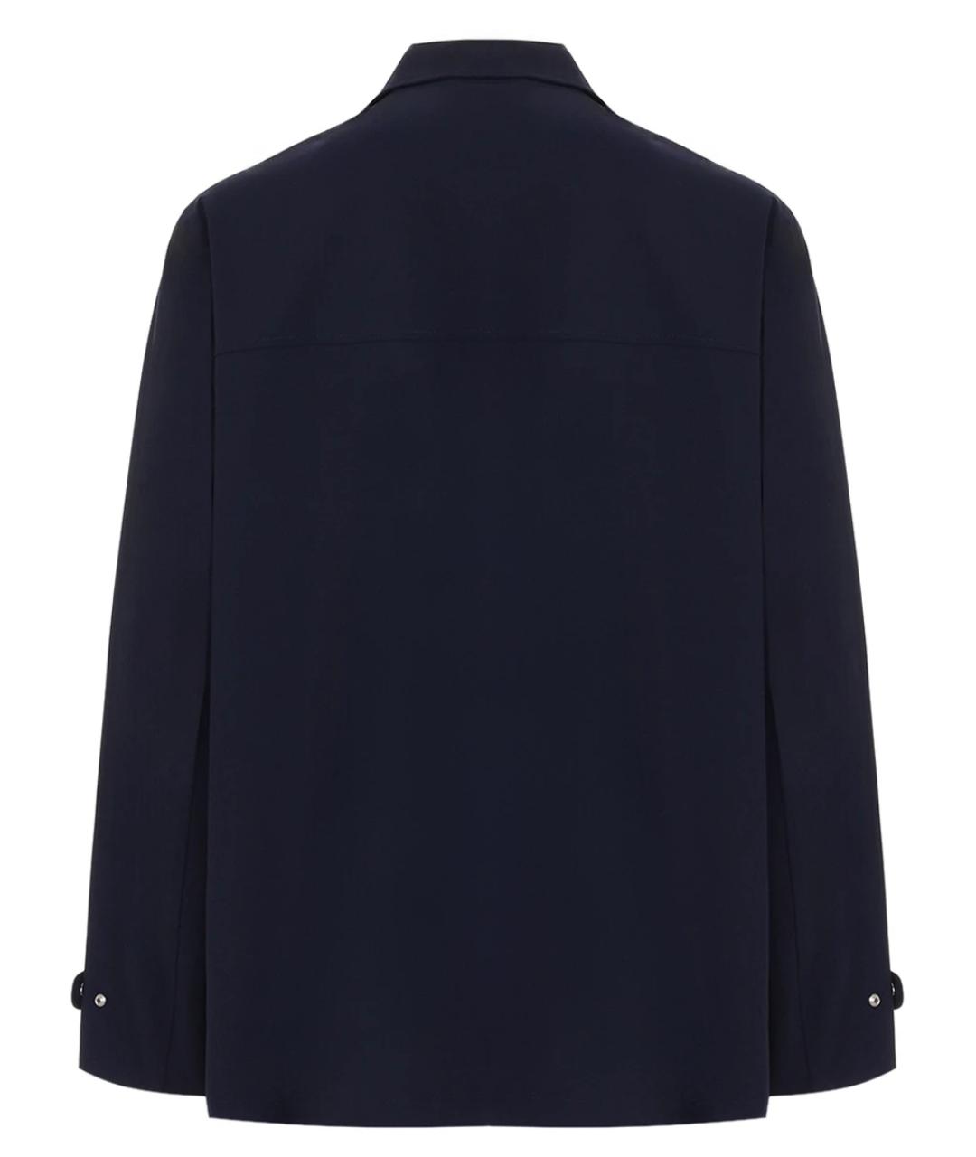 BRUNELLO CUCINELLI Синяя шерстяная куртка, фото 2
