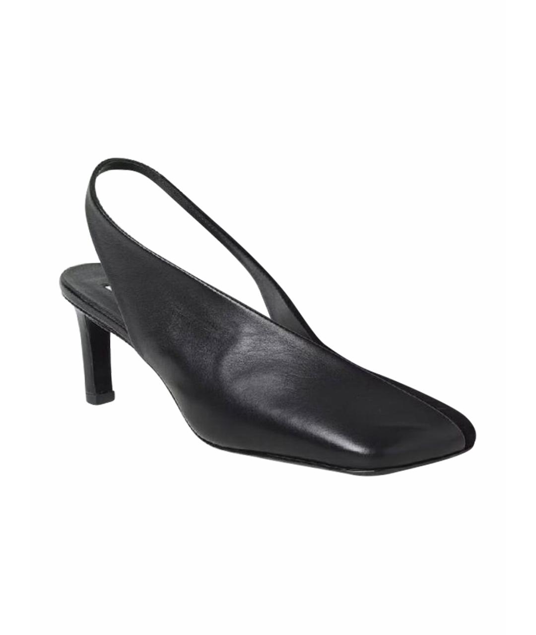 JIL SANDER Черные туфли, фото 1