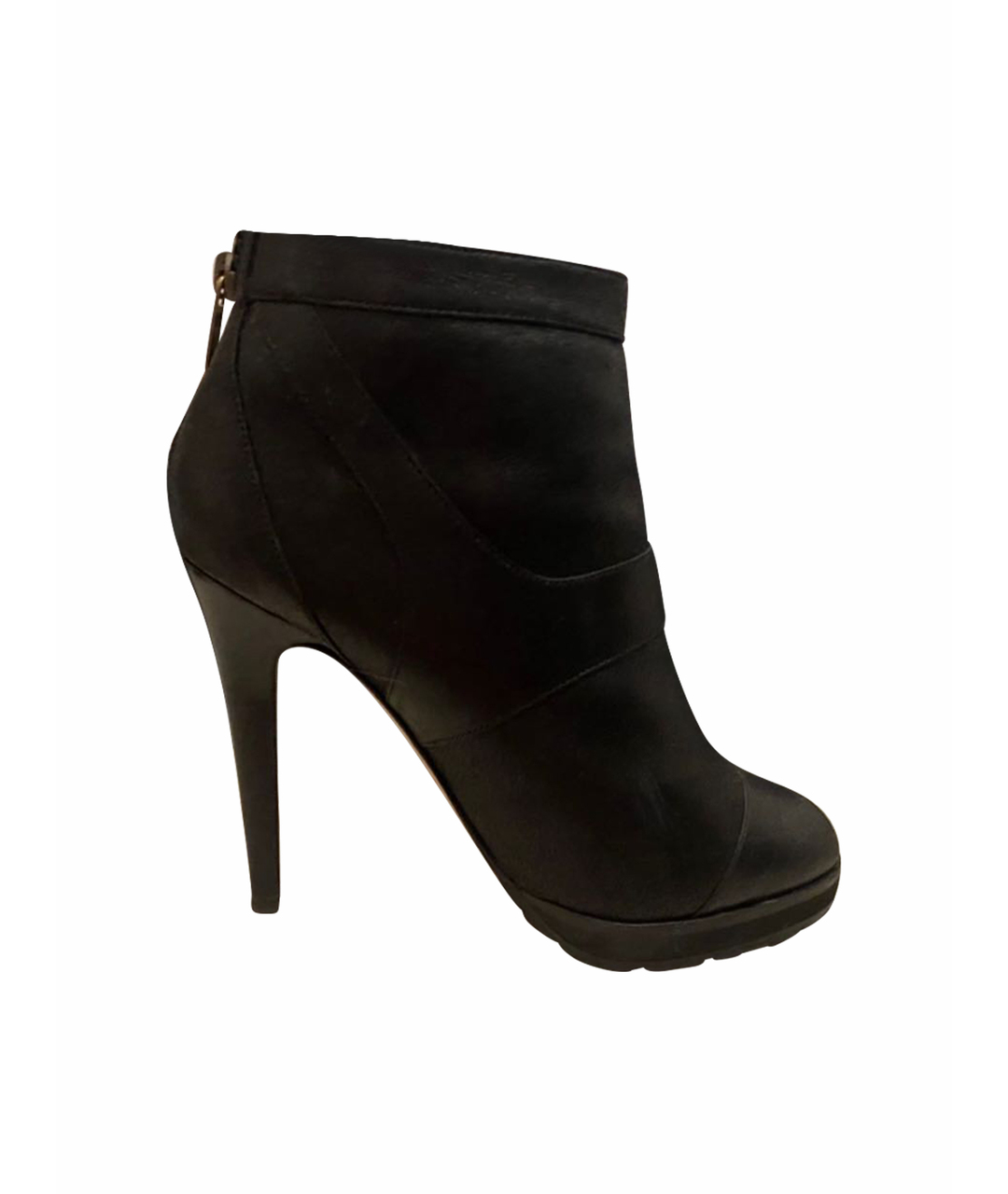 JIMMY CHOO Черные замшевые ботильоны, фото 1