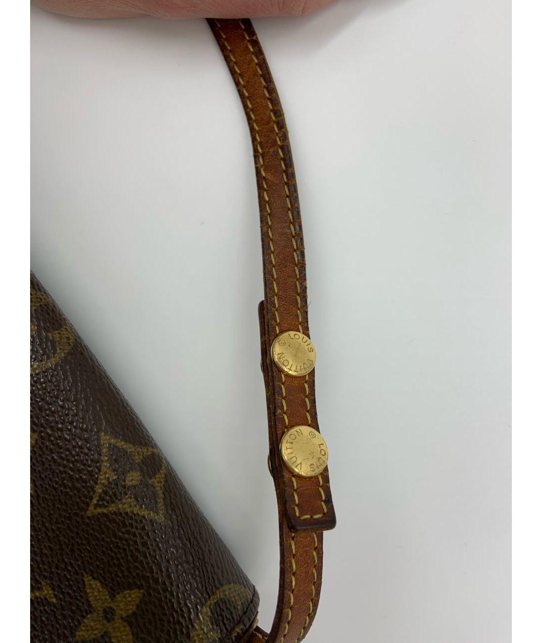 LOUIS VUITTON Коричневая сумка через плечо, фото 7