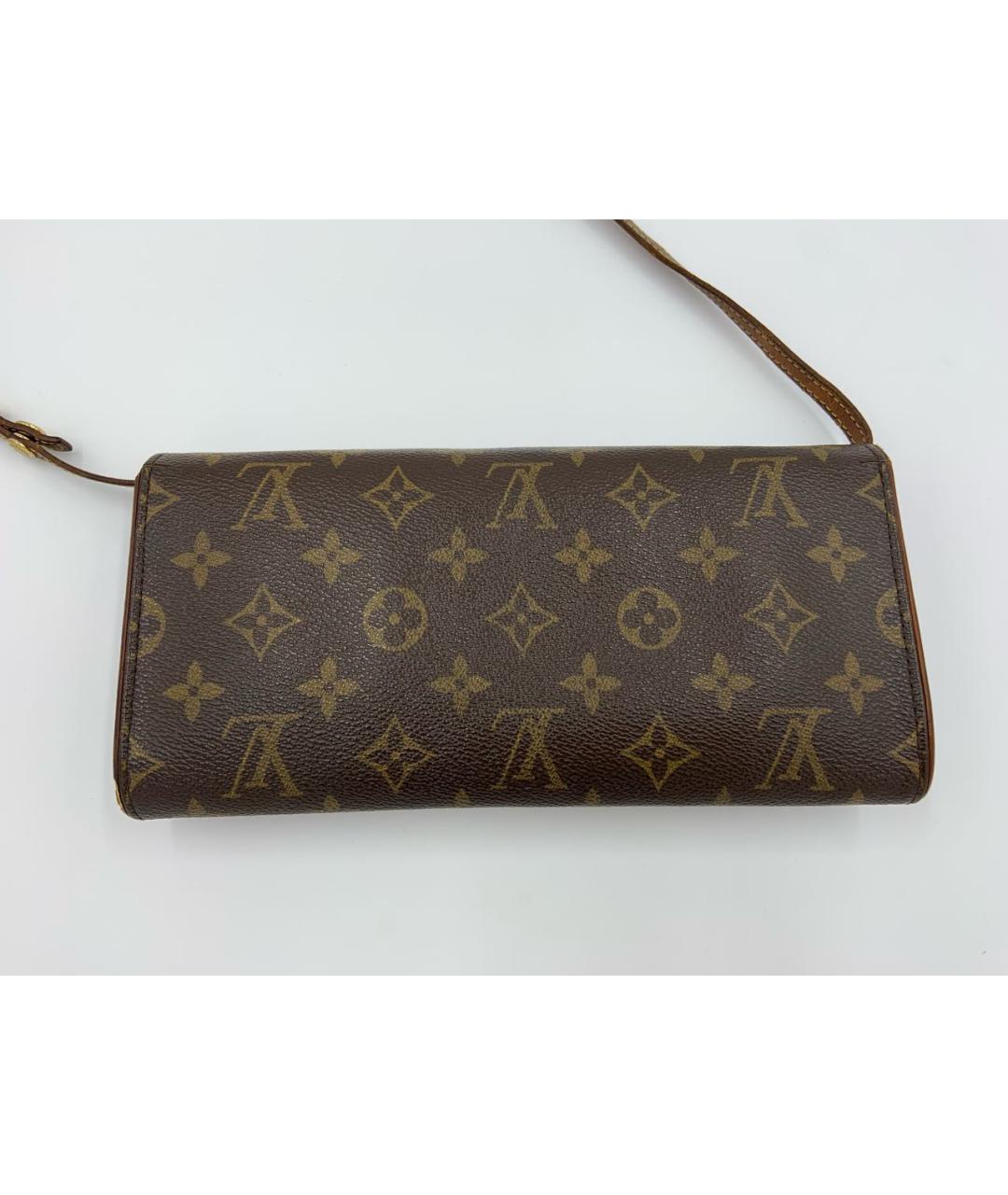 LOUIS VUITTON Коричневая сумка через плечо, фото 2