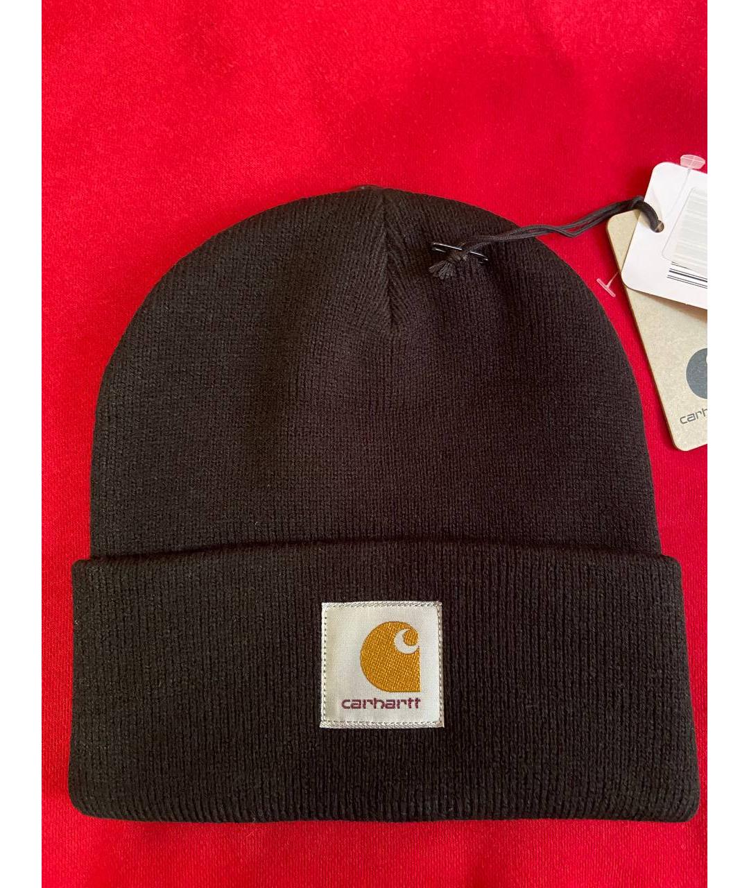 CARHARTT WIP Черная шапка, фото 6