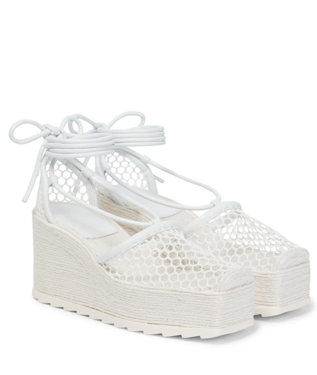 BOTTEGA VENETA Белые сабо, фото 3