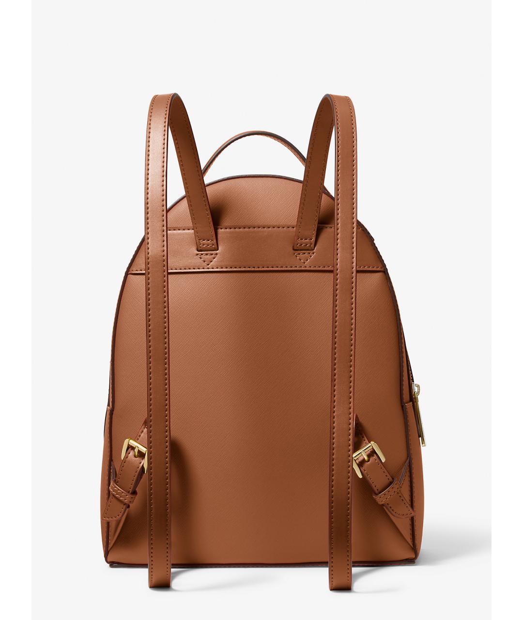 MICHAEL KORS Коричневый рюкзак из искусственной кожи, фото 2