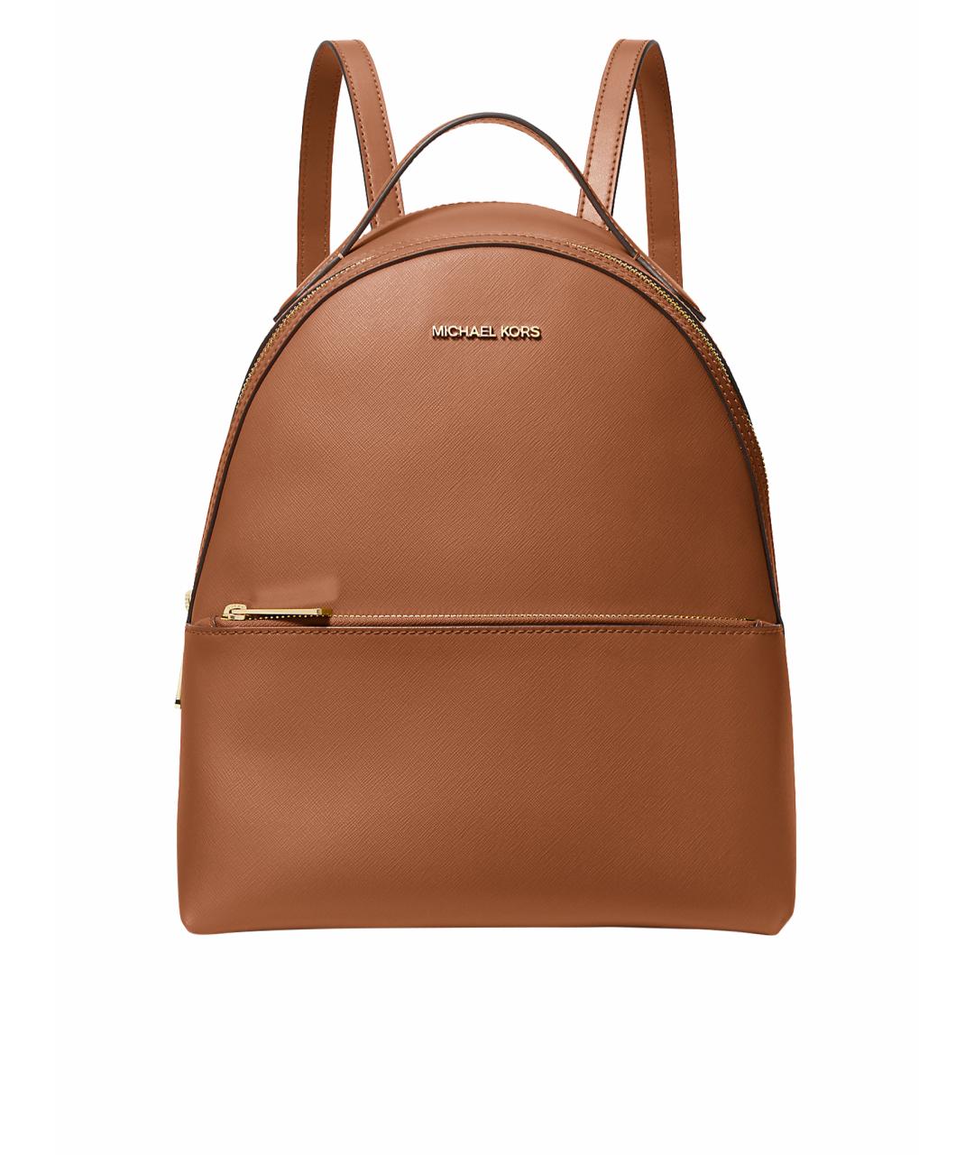 MICHAEL KORS Коричневый рюкзак из искусственной кожи, фото 1