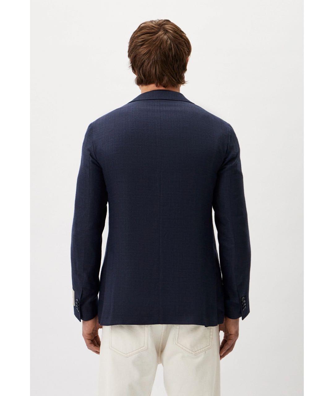 CORNELIANI Темно-синий классический костюм, фото 4