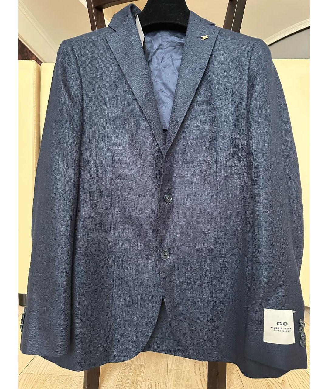 CORNELIANI Темно-синий классический костюм, фото 2