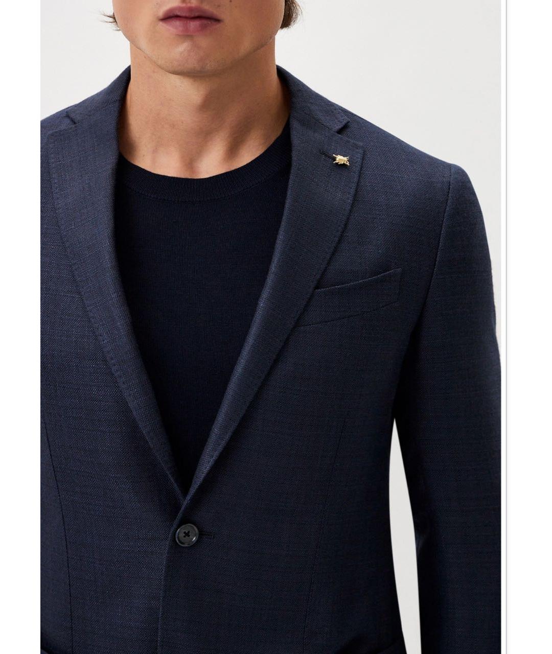CORNELIANI Темно-синий классический костюм, фото 3