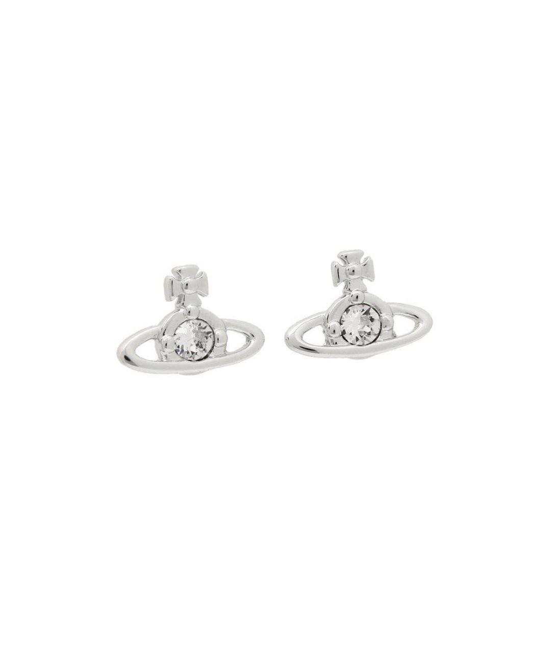 VIVIENNE WESTWOOD Серебряные латунные серьги, фото 1