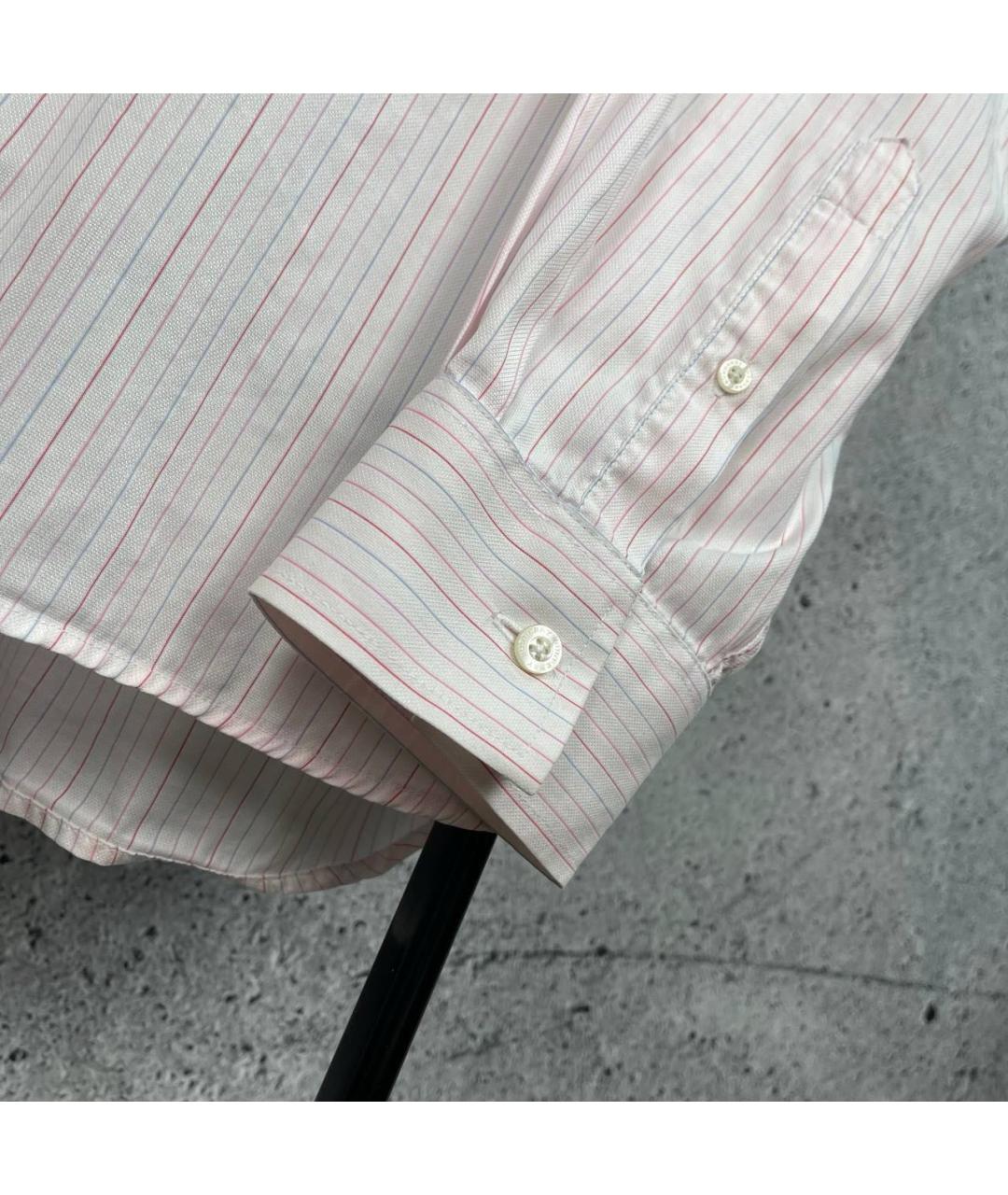 BURBERRY Розовая хлопковая классическая рубашка, фото 4