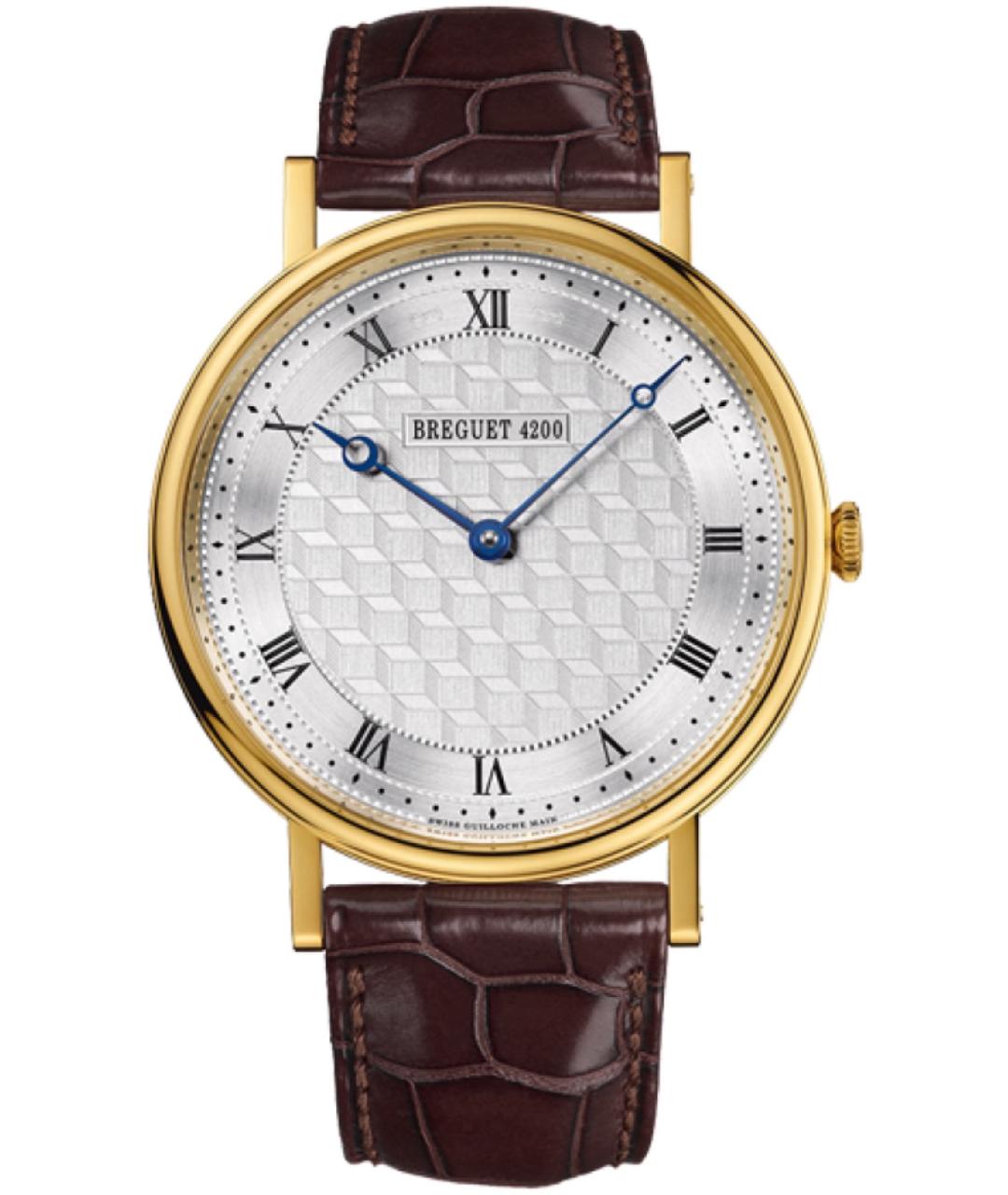 Breguet Коричневые часы из желтого золота, фото 9