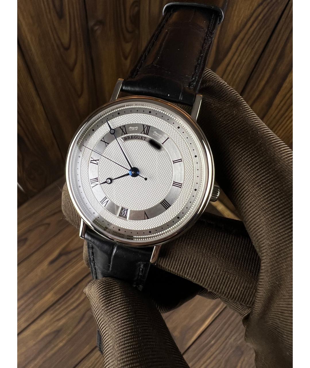 Breguet Черные часы из белого золота, фото 2