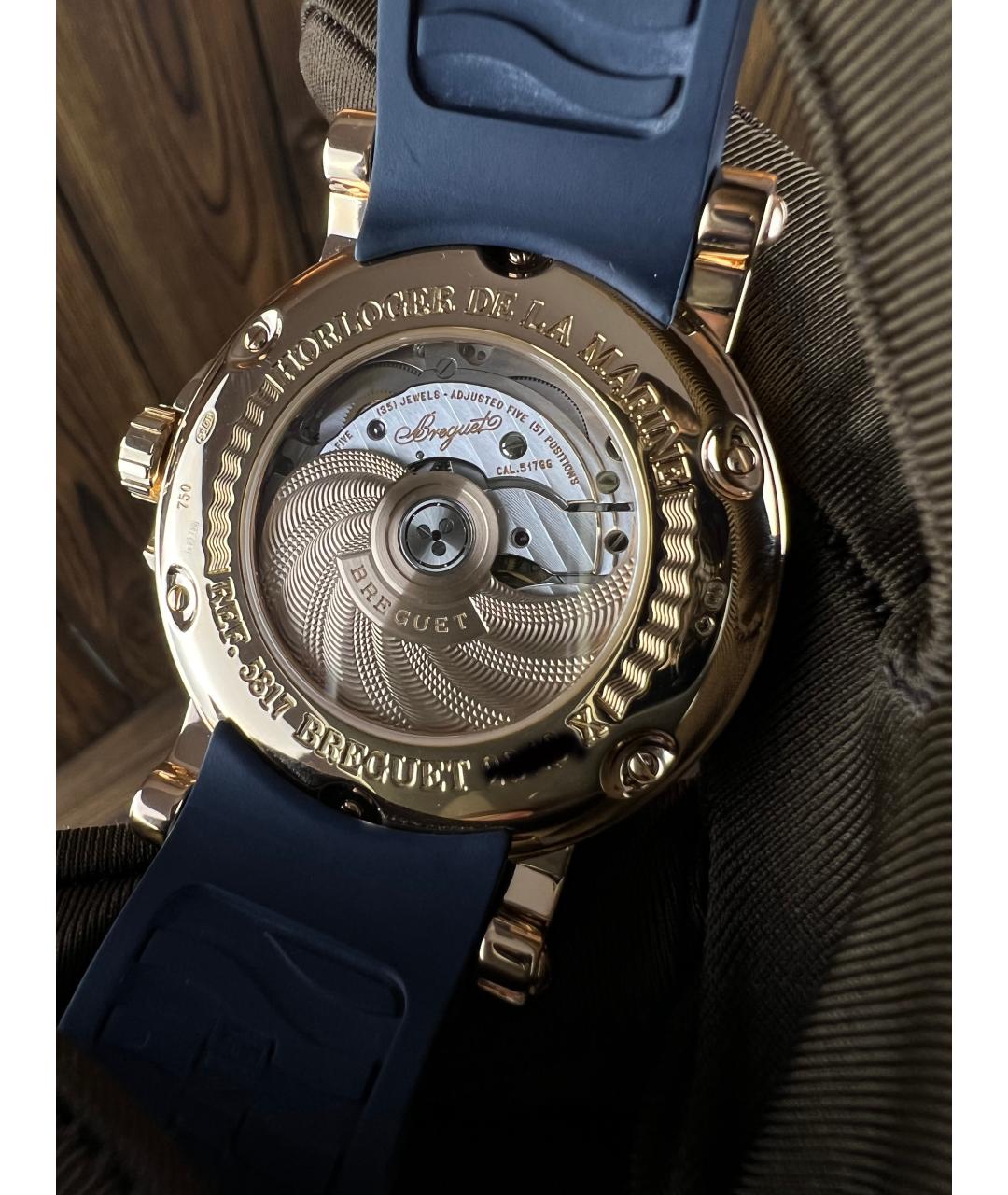 Breguet Часы из розового золота, фото 6