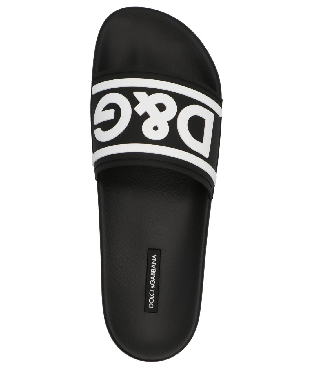 DOLCE&GABBANA Белые шлепанцы, фото 3