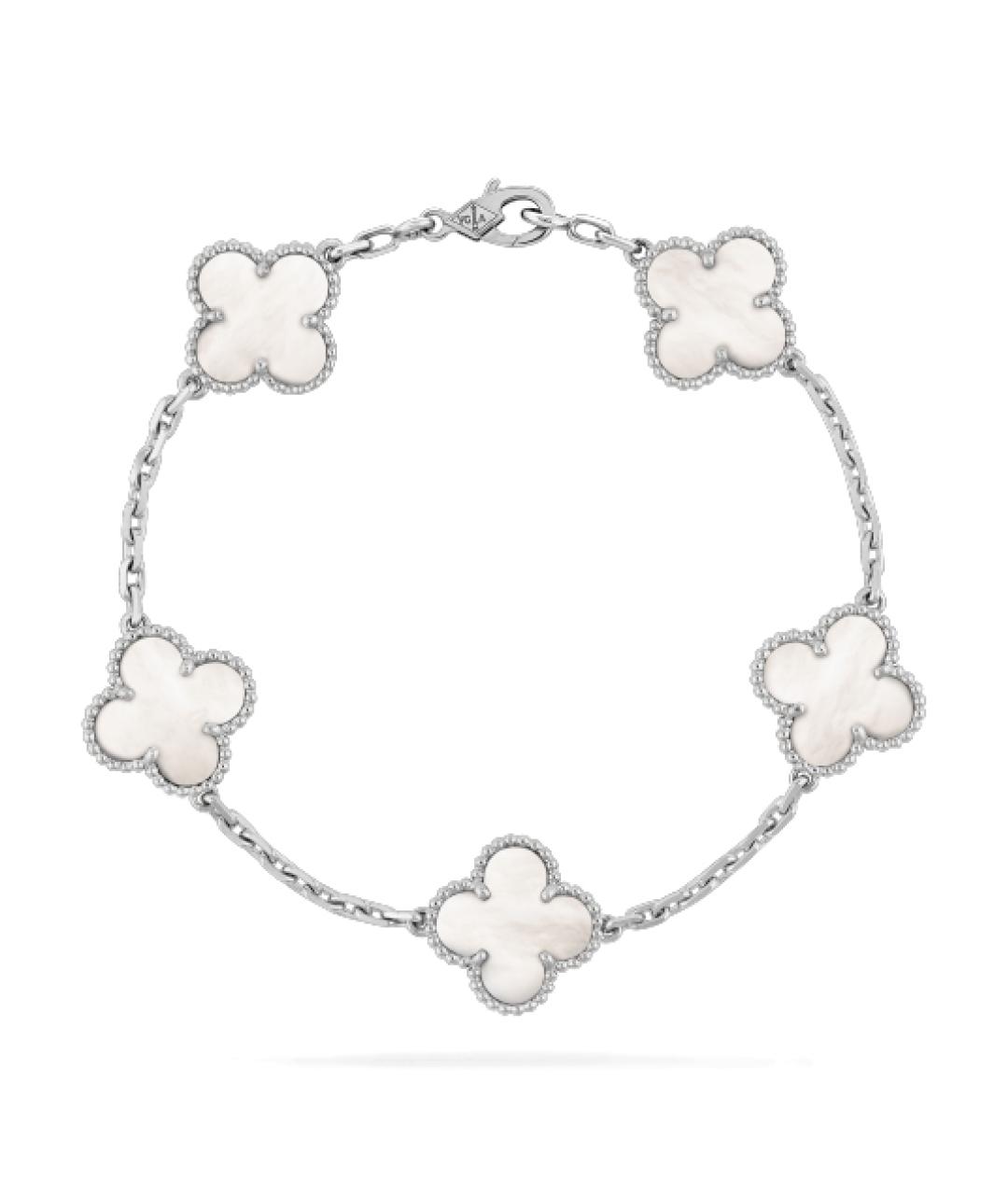 VAN CLEEF & ARPELS Белый браслет из белого золота, фото 1