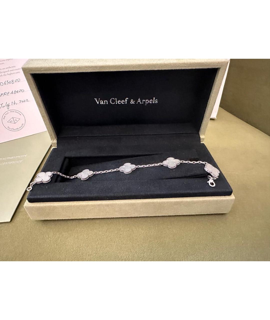 VAN CLEEF & ARPELS Белый браслет из белого золота, фото 3