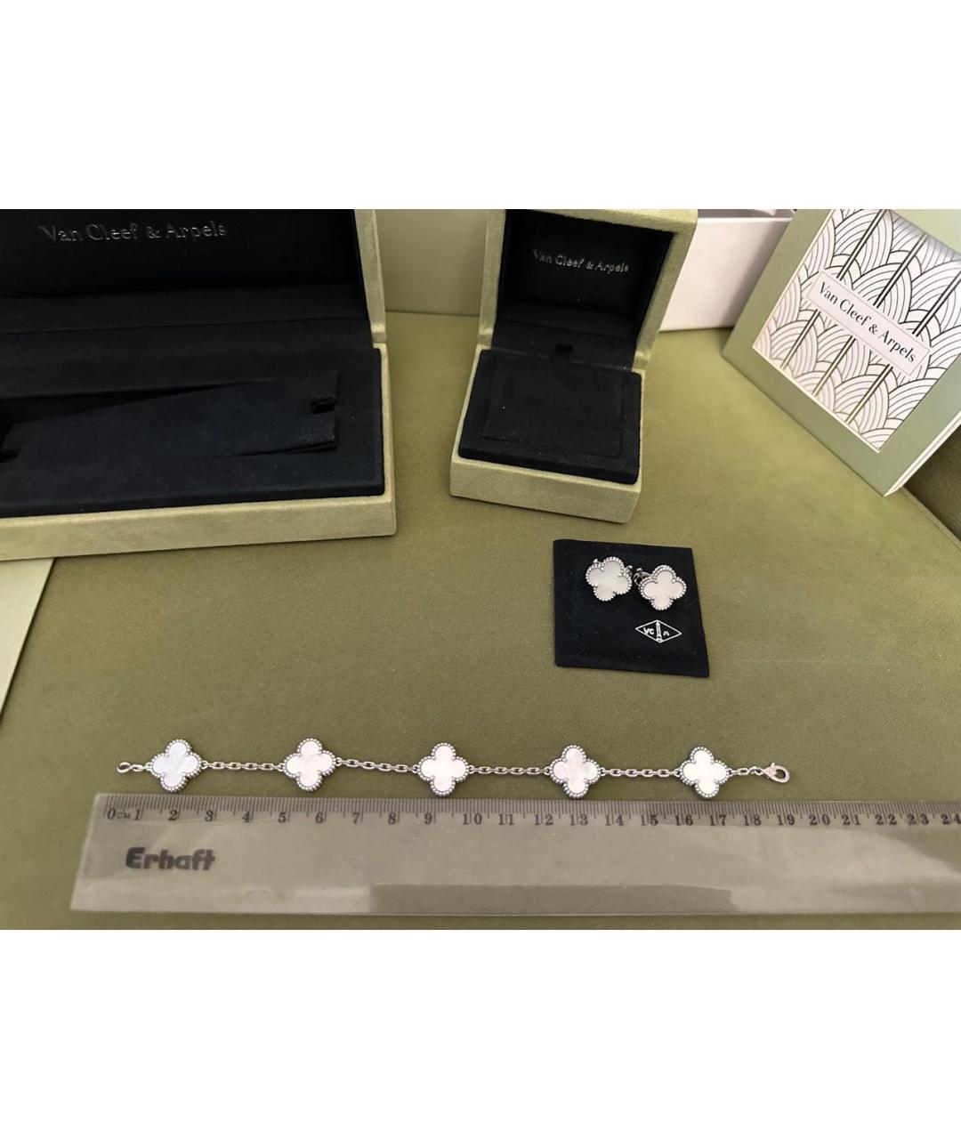 VAN CLEEF & ARPELS Белый браслет из белого золота, фото 6