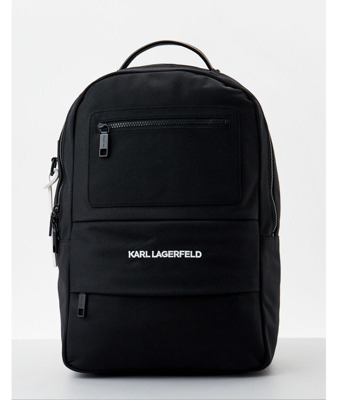 KARL LAGERFELD Черный рюкзак, фото 7